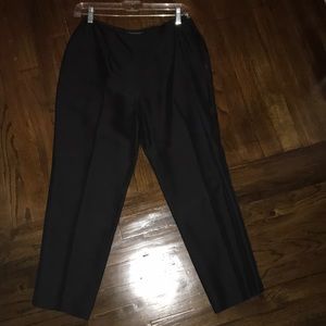 Ralph Lauren silk black cocktail pants